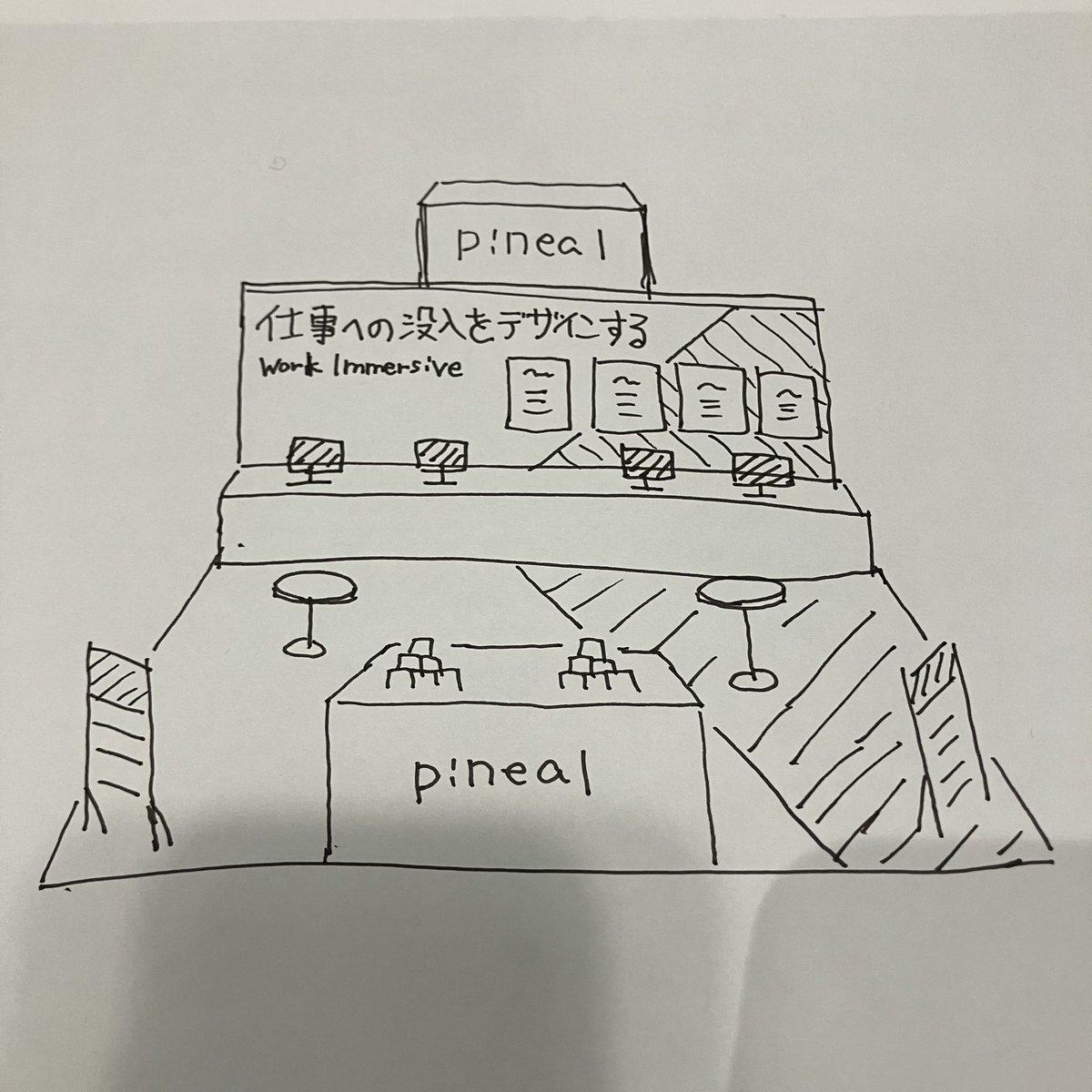 AI generated image for Exhibition Booth Perspective Drawing
